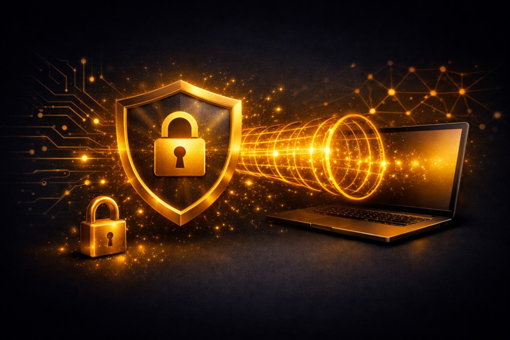 VPN fuer KI-Tools - Datenschutz beim Arbeiten mit ChatGPT und Co
